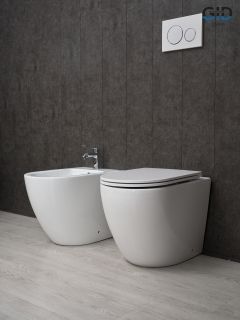 Унитаз приставной Gid TRS-269 62213Y белый 56x36.5x42